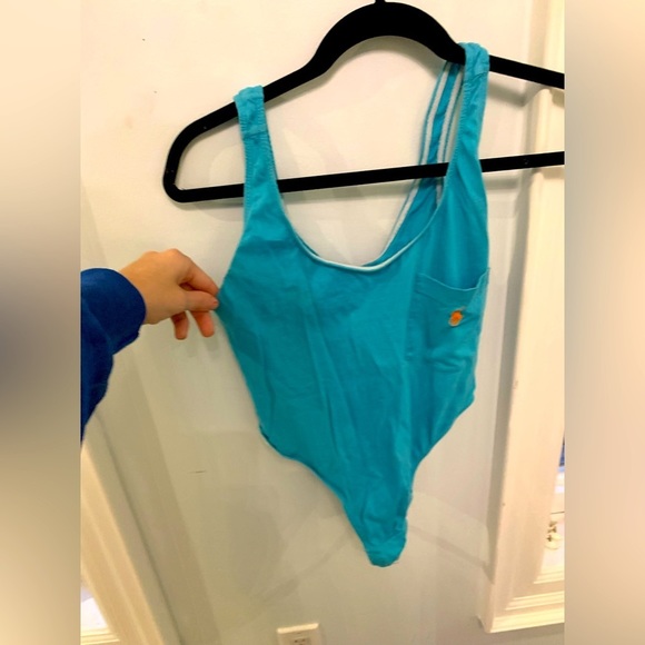 RALPH LAUREN POLO RARE VINTAGE BLUE BODY SUIT - Picture 14 of 16